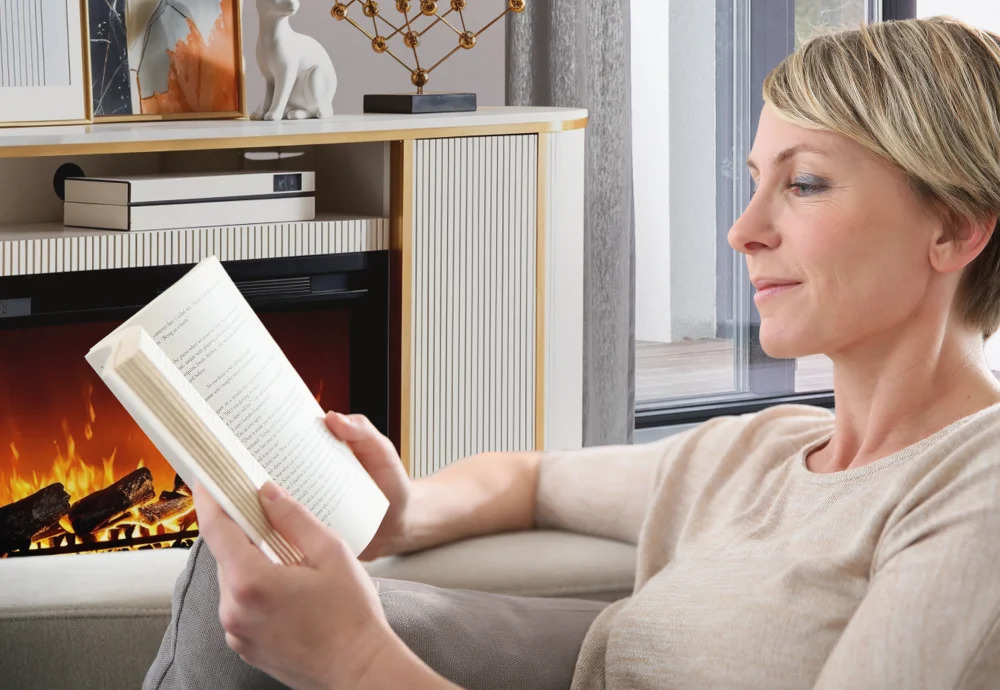 electrical fireplace tv stand